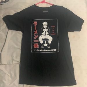 Naruto Shippuden anime ramen graphic tee